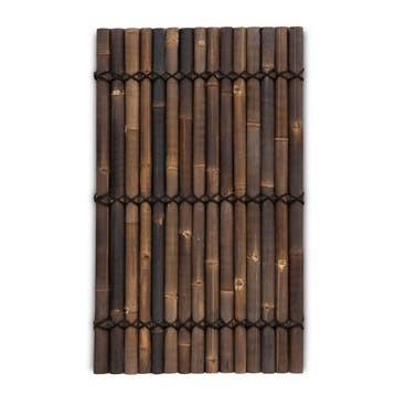 Bamboe schutting halfrond - 90 x 150 cm - Donker - Eviro Bam, Verzenden, Nieuw