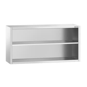 GGM Gastro | RVS wandkast PREMIUM - 1600x400x800mm - open |, Verzenden, Nieuw in verpakking, RVS Meubilair