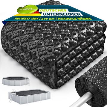 Zwembad Afdekzeil - Rechthoekig - Solarzeil - 800x400 cm - Z, Verzenden, Zo goed als nieuw