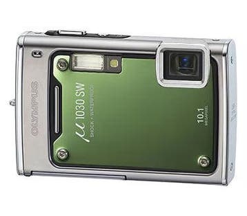 Olympus Mju µ 1030 SW Digitale Compact Camera - Groen (In do, Verzenden, Gebruikt
