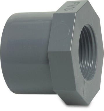 Pvc inlijmring, uitwendig lijm x binnendraad-125 m, Verzenden, Nieuw