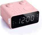 Muse M-17 CPK roze Wekkerradio met groot display, Witgoed en Apparatuur, Wekkers, Verzenden, Nieuw