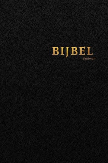 9789065394811 Bijbel (HSV) met psalmen - zwart leer met g..., Verzenden, Nieuw, Diverse auteurs