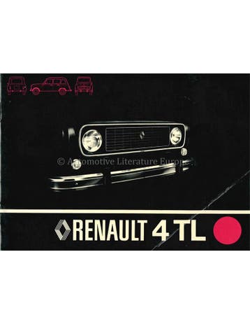 1976 (FASA) RENAULT 4 TL INSTRUCTIEBOEKJE SPAANS