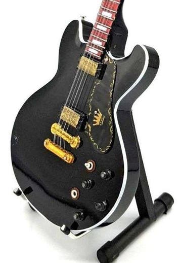 Miniatuur replica Gibson Lucille  80Th BDay gitaar BB King, Ophalen of Verzenden, Nieuw, Pop, Beeldje of Miniatuur