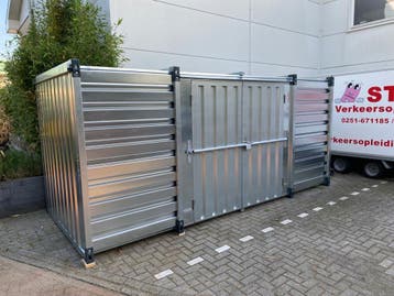 Demontabele opslagcontainer Zelfbouwcontainer Materiaal, Tuin en Terras, Nieuw