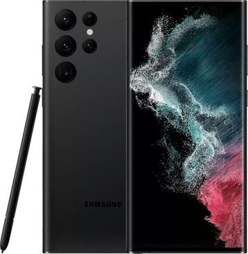 (Ex demo) Samsung Galaxy S22 Ultra (model 2022) 128GB zwart, Ophalen of Verzenden, Nieuw