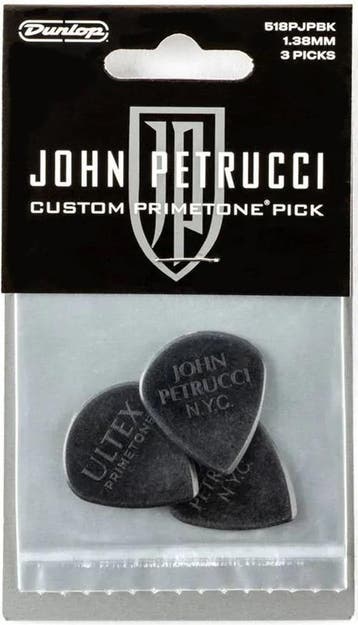 Jim Dunlop John Petrucci Primetone  Jazz III Plectrum 3-pack, Ophalen of Verzenden, Nieuw, Elektrische gitaar