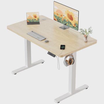 Elektrisch In hoogte Verstelbaar Bureau met USB-poort - Sta-, Huis en Inrichting, Verzenden, Nieuw