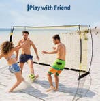 Voetbaldoel 366 cm – Draagbaar Goal met Metalen Frame, Verzenden, Nieuw