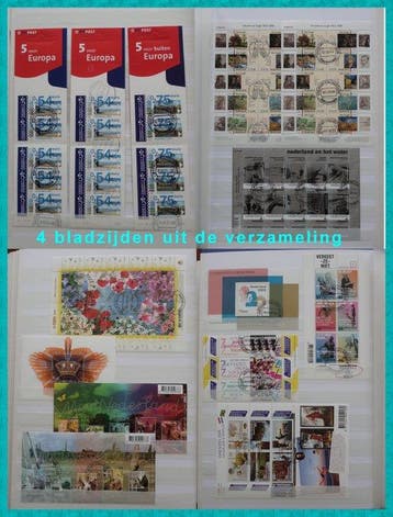 Nederland 2001/2009 - Verzameling van Postzegels, Velletjes,, Gestempeld