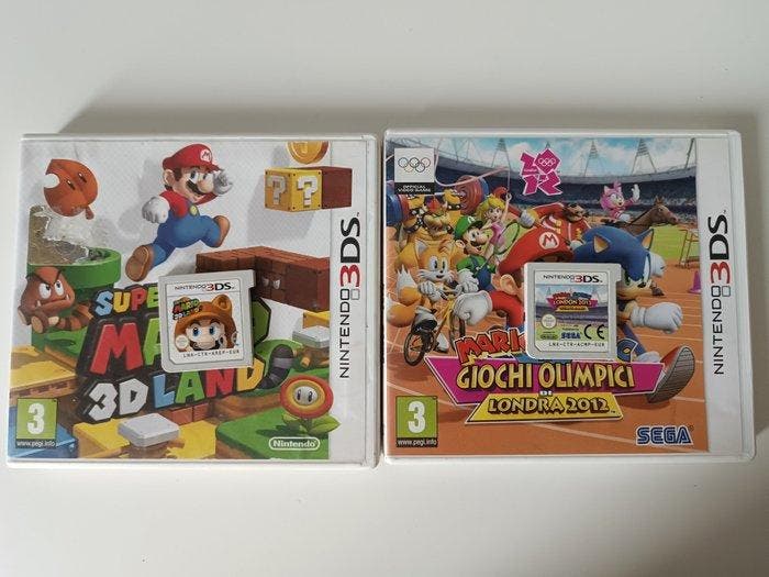 Nintendo, Sega - 3DS - Super Mario 3D Land / Mario & Sonic, Spelcomputers en Games, Spelcomputers | Overige Accessoires