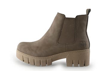 Rieker Chelsea boots in maat 39 Beige, Verzenden, Beige, Overige typen, Zo goed als nieuw