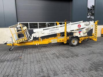 Veiling: Aanhangerhoogwerker Custers 0R20B 200kg 20m 2001, Ophalen