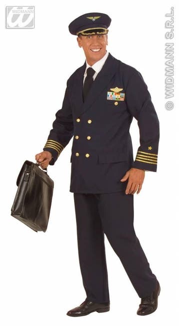 Piloot Luxe Captain Boeing Kostuum, Ophalen of Verzenden, Nieuw