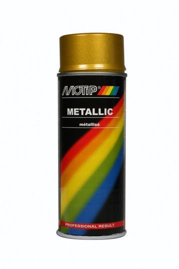 Motip Metallic Lak Goud 400ml, Ophalen of Verzenden, Nieuw