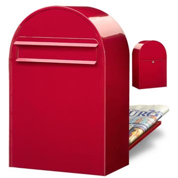 Brievenbus Bobi Classic B (back) - helderrood, Verzenden, Nieuw