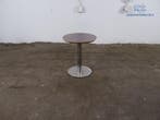 Ronde tafel | Tweedehands | 50cm | Noten blad | OT265, Verzenden, Gebruikt