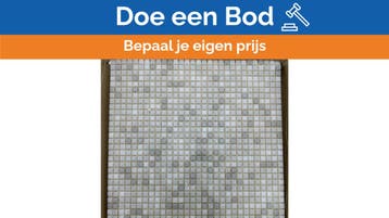 Bieden: High-Quality Bisazza Glass Mosaic Tiles for Marine, Ophalen of Verzenden, Nieuw, Zeilboot of Motorboot