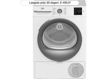 BekoBM3T3823W 8Kg warmtepompdroger EWO4391449, Ophalen of Verzenden, Nieuw, Overige typen, Anti-kreukfase