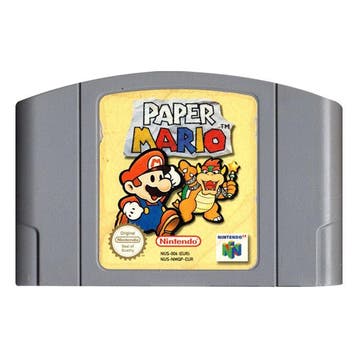 N64 Paper Mario (Losse cassette), Verzenden, Zo goed als nieuw