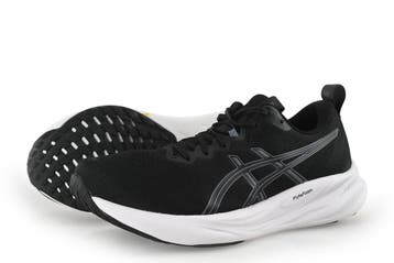Asics Sportschoenen in maat 41½ Zwart, Verzenden, Zo goed als nieuw, Asics, Sportschoenen