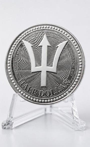 Barbados. 1 Dollar 2025 – Trident – 1 oz Silver coin – Ag