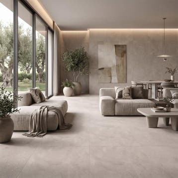 Wandtegel Rako Betonico Dark Beige 40x120 (Vloeren), 60 cm of meer, 40 tot 60 cm, Keramiek, Nieuw
