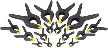 Nylon lijmklemmen set - 16 delig, Ophalen of Verzenden, Nieuw