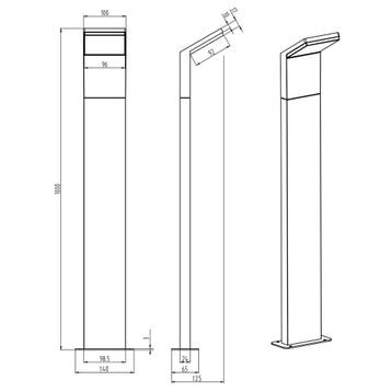 LED Tuinverlichting - Staand - Buitenlamp - Trion Pearly XL, Staande lamp, Nieuw, Ophalen of Verzenden, Led