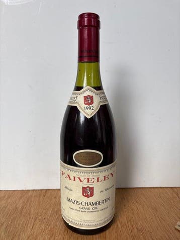1992 Faiveley - Mazis-Chambertin Grand Cru - 1 Fles (0,75, Nieuw