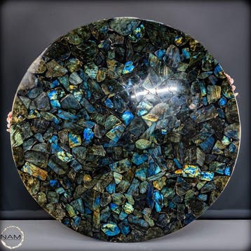 Exclusieve „Galaxy Labradoriet“ tafelblad – 17,1 kg