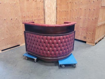 Bar - Hout, Lakleer - Chesterfield Barmeubel