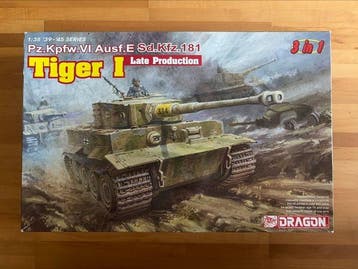 Dragon 1:35 - Modelbouwdoos - Tiger - Late Production -, Nieuw