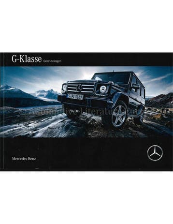 2015 MERCEDES BENZ G KLASSE BROCHURE DUITS, Nieuw, Author
