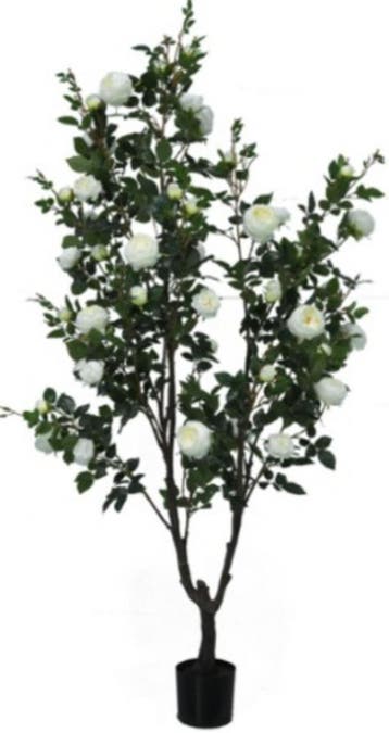 4x artificial rozen plant, Nieuw