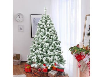 Coast Kunstkerstboom met Sneeuw - Met Standaard - 180 cm -, Verzenden, Nieuw