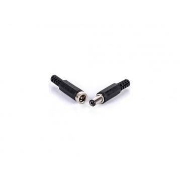 DC Stekker Man en Vrouw Jack Socket Connector Set, Verzenden, Nieuw