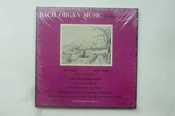Bach Organ Music - Vol. II (3 LP Complete), Ophalen of Verzenden, Zo goed als nieuw