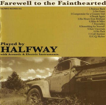 cd - Halfway - Farewell To The Fainthearted, Verzenden, Zo goed als nieuw