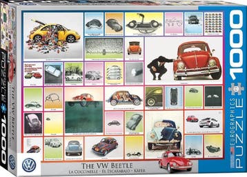 The VW Beetle Puzzel (1000 stukjes) | Eurographics - Puzzels, Verzenden, Nieuw