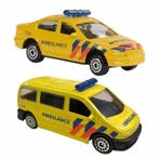 Nederlandse ambulance speelgoed modelauto set 2-dlg beide .., Ophalen of Verzenden, Nieuw