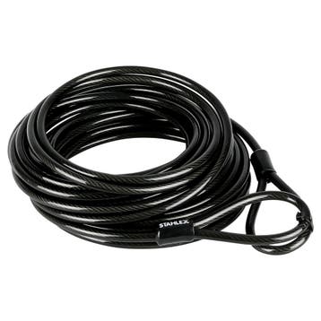 Stahlex Staalkabel met lussen - 10 meter - 8 mm dik - gep..., Ophalen of Verzenden, Nieuw
