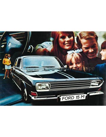 1970 FORD TAUNUS 15M BROCHURE NEDERLANDS, Nieuw, Ford, Author