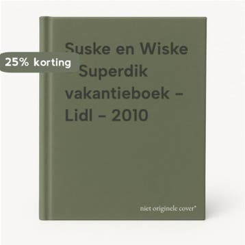 Suske en Wiske - Superdik vakantieboek - Lidl - 2010, Boeken, Verzenden, Gelezen