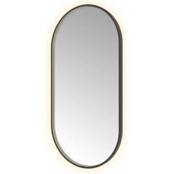 Hotbath &More Mirrors Oval LED Badkamerspiegel - Ovaal - 120, Huis en Inrichting, Ophalen of Verzenden, Nieuw