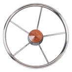 Ultraflex Stuurwiel RVS Niet Magnetisch 34 of 40 cm-V35 345m, Watersport en Boten, Bootonderdelen, Ophalen of Verzenden, Nieuw