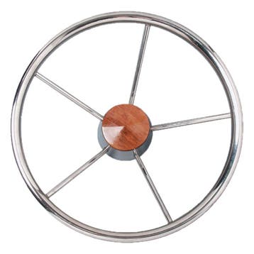 Ultraflex Stuurwiel RVS Niet Magnetisch 34 of 40 cm-V35 345m, Watersport en Boten, Bootonderdelen, Ophalen of Verzenden, Nieuw