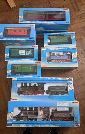 Märklin G - Modeltrein (10) - Set originele dozen in, Nieuw
