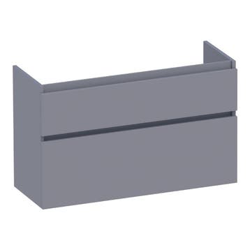 Brauer Delight - Onderkast Ondiep - 100 cm - met 2 Softclose, Ophalen of Verzenden, Nieuw